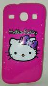 Θήκη TPU Gel για Samsung Galaxy Core i8260 Pink Hello Kitty (Ancus)